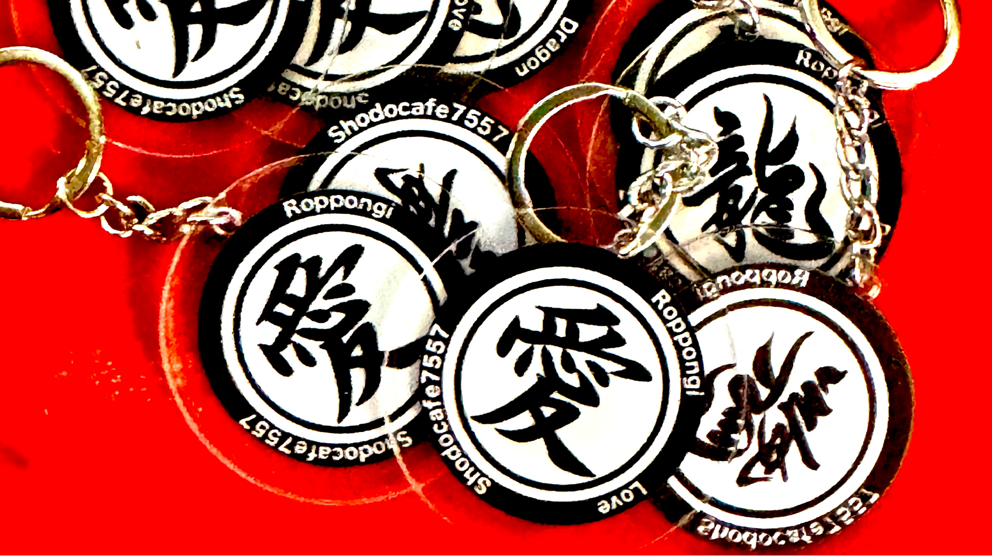 Roppongi Kanji Keychains – Handmade Souvenirs